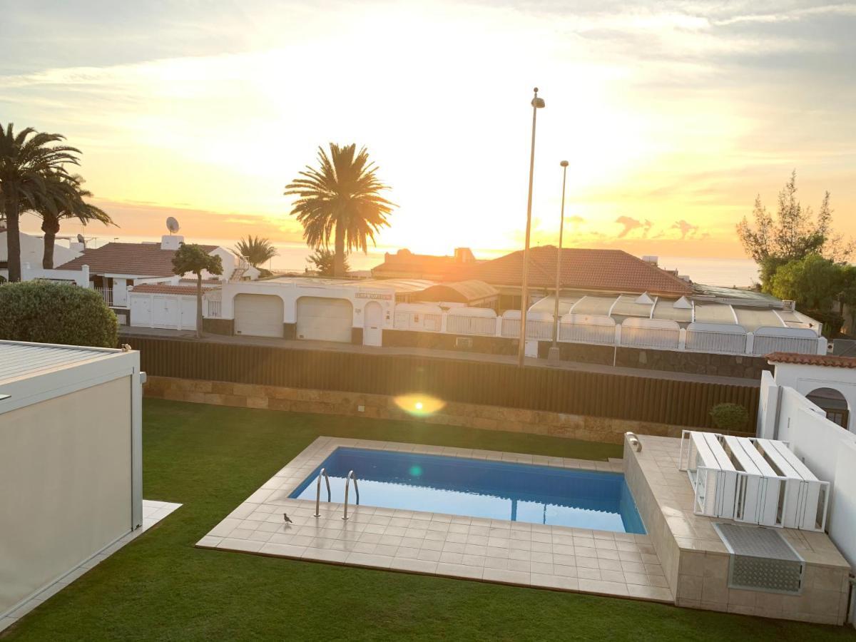 Villa Calma Luxury Villa Maspalomas  Bagian luar foto